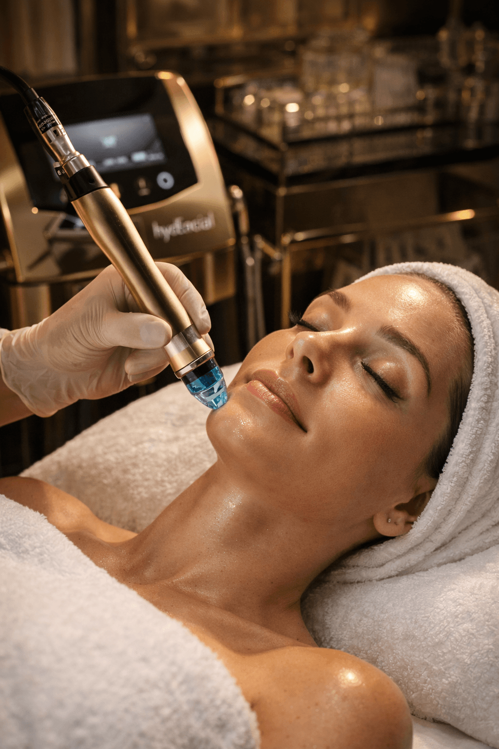 Advanced facial treatment at J Luxe Medical Aesthetics in Hackney, London